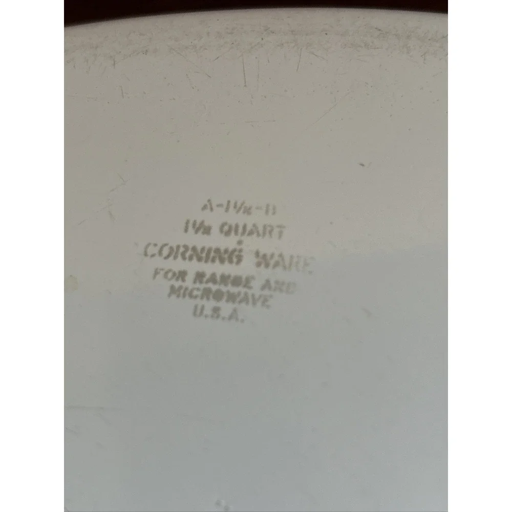 Vintage Corning Ware Spice O Life 1.5 Qt Casserole Dish A-1 1/2-B with Pyrex Lid